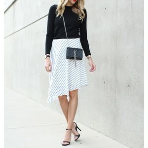 LAST CHANCE: Striped Club Monaco skirt